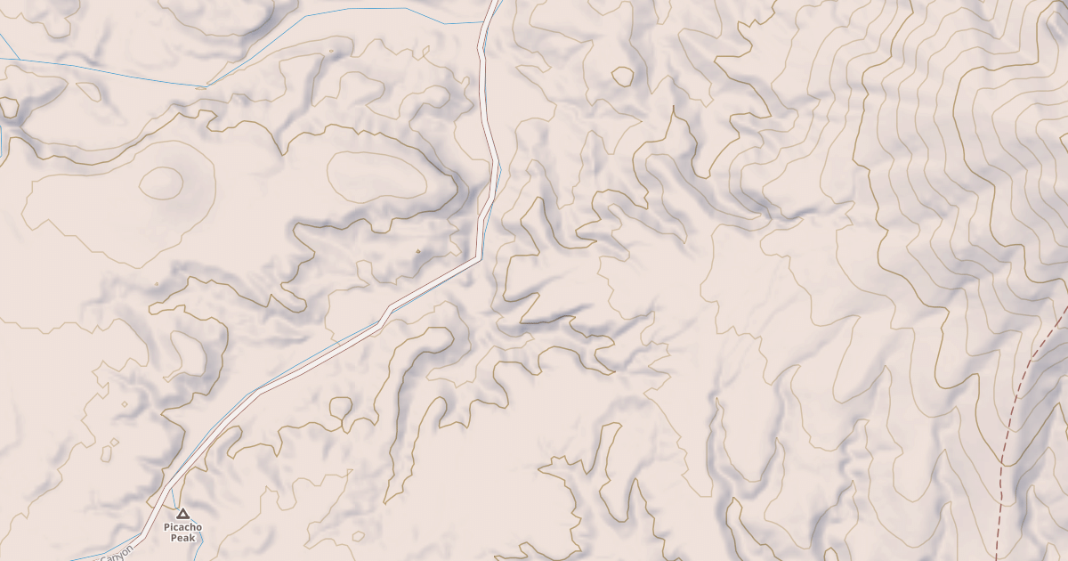 Map preview of Vaquilla Trail