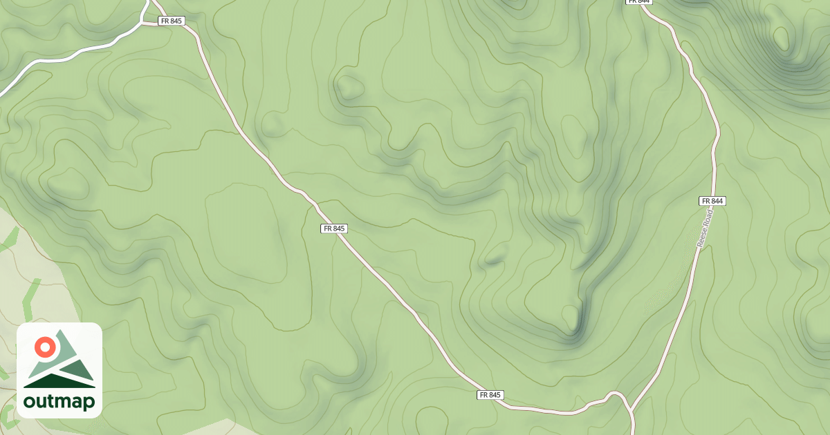 Map of HALL-REESE