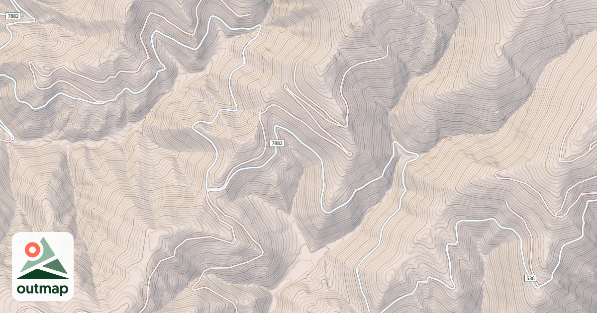 Map of EAST FORK JOHNSON CREEK