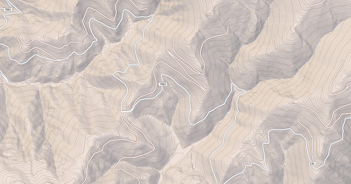 Map preview of EAST FORK JOHNSON CREEK