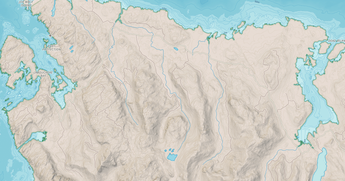 Map preview of NORTH PRINCE OF WALES ROAD