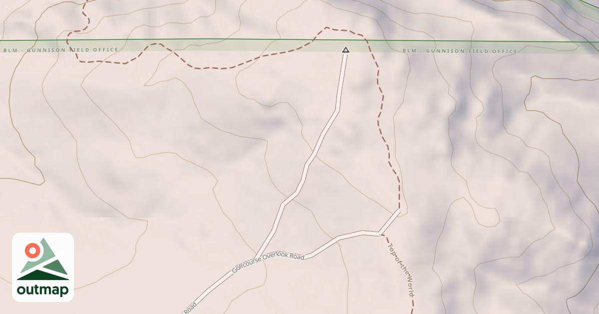 Map of BLM National GTLF Public Motorized Roads 6e68ed58-b895-4ba7-adaa-b7cd2f43987d