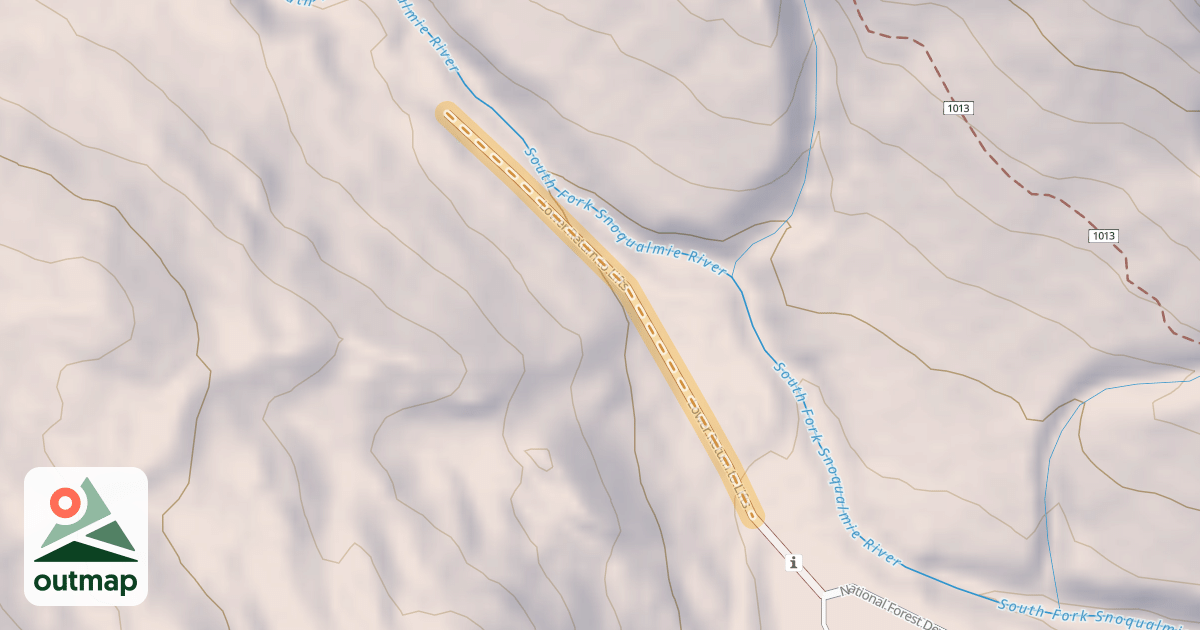 Map of Lower Return to Lifts