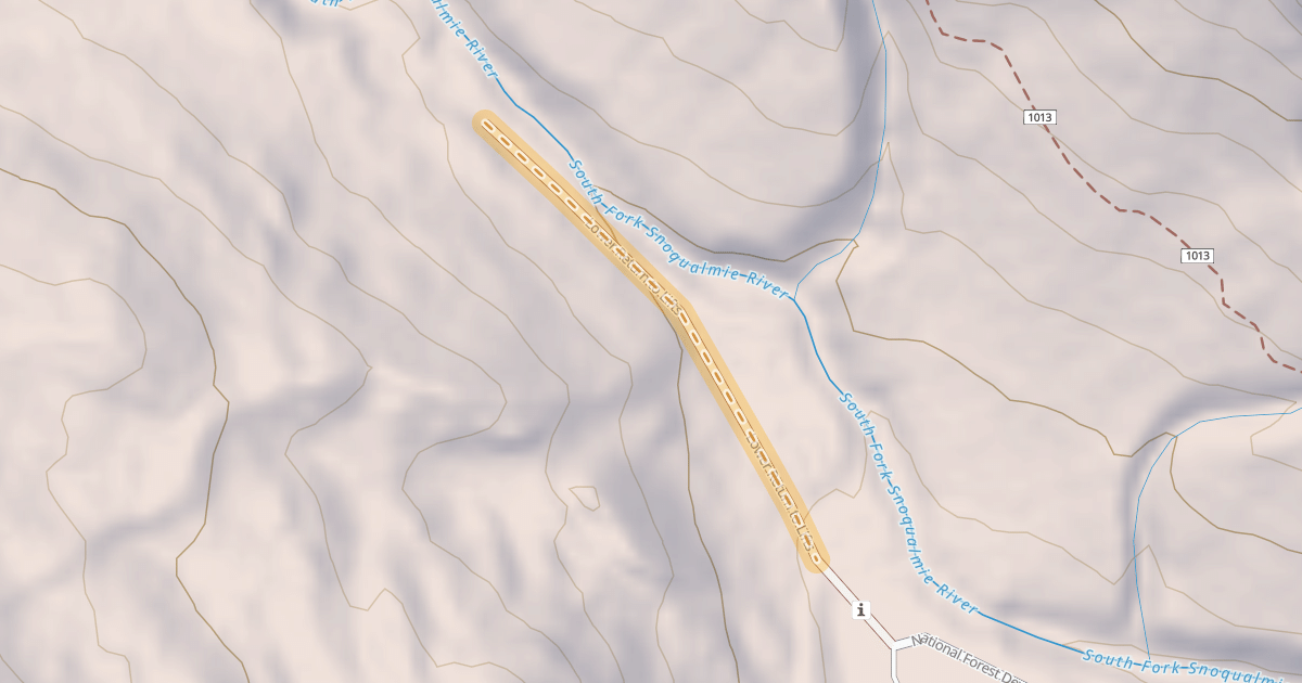 Map preview of Lower Return to Lifts