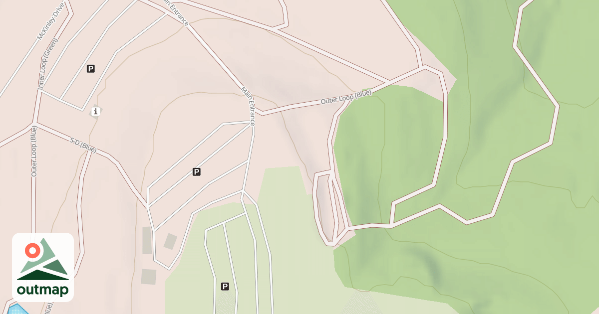 Map of Rock Run ATV Trails