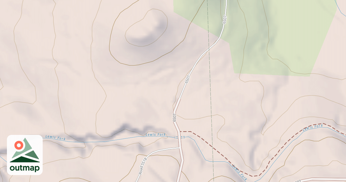 Map of BIG SANDY T4
