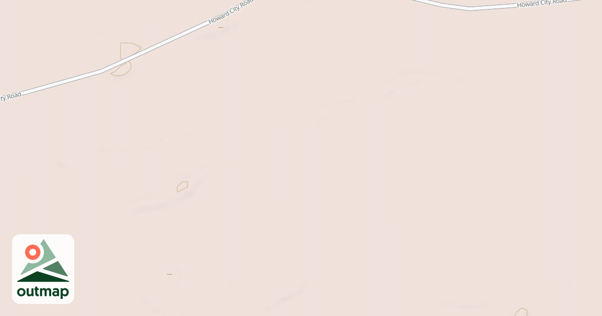 Map of HENDRIE RIVER SPUR D