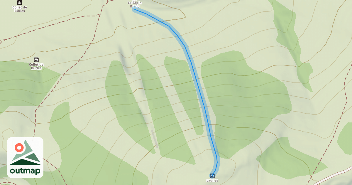 Map of Cailles