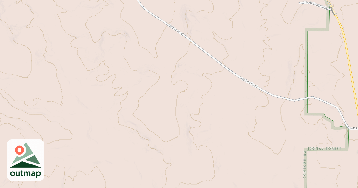 Map of BARNEY CREEK