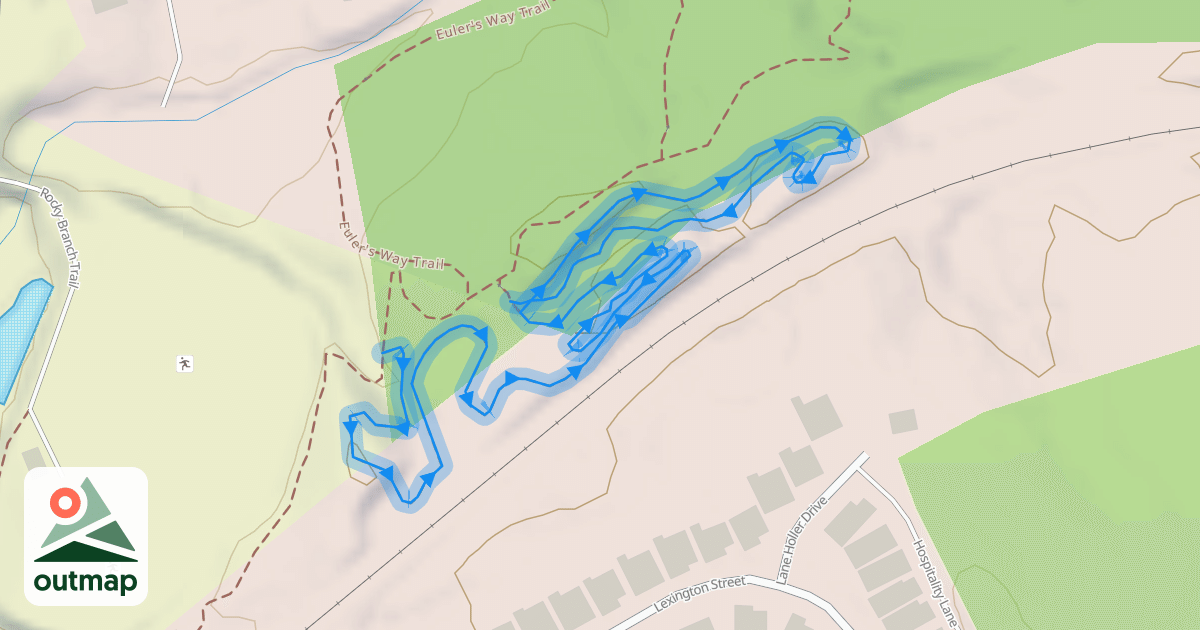 Map of Legacy Trail