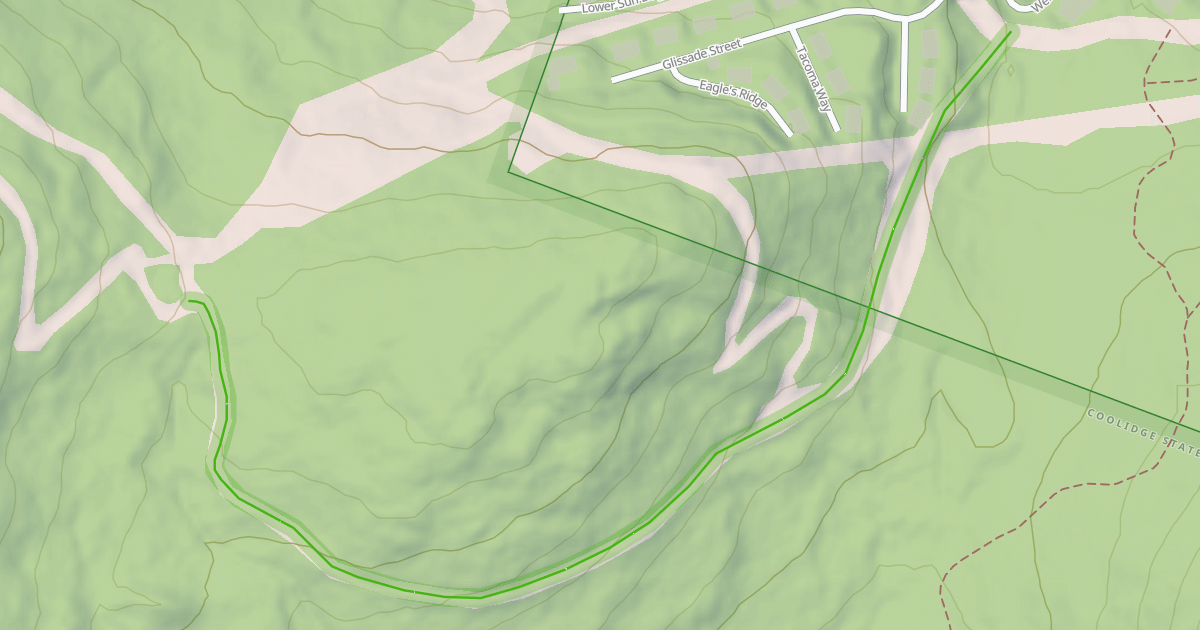 Map preview of Sunrise Trail