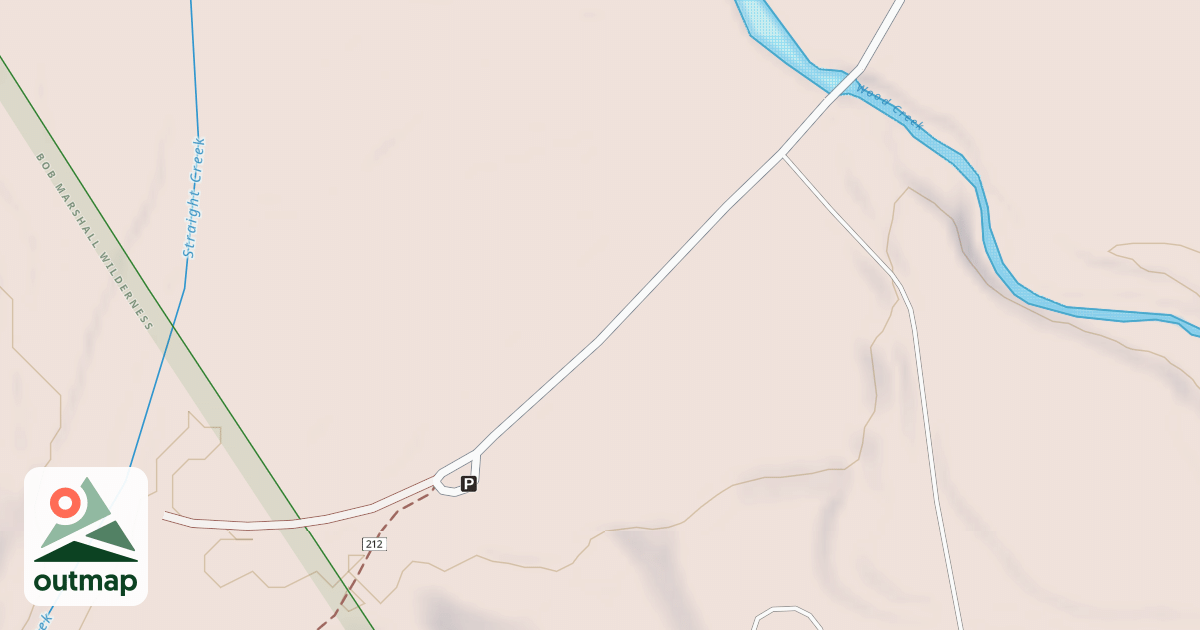 Map of BENCHMARK SPUR A