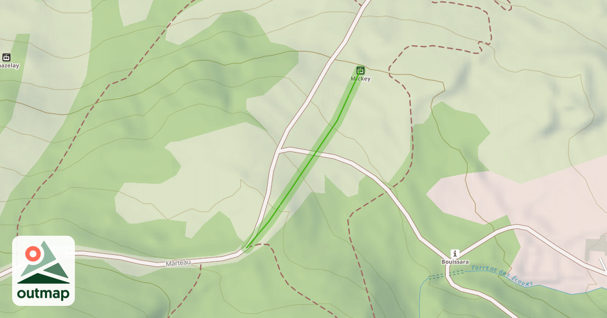 Map of Marteau