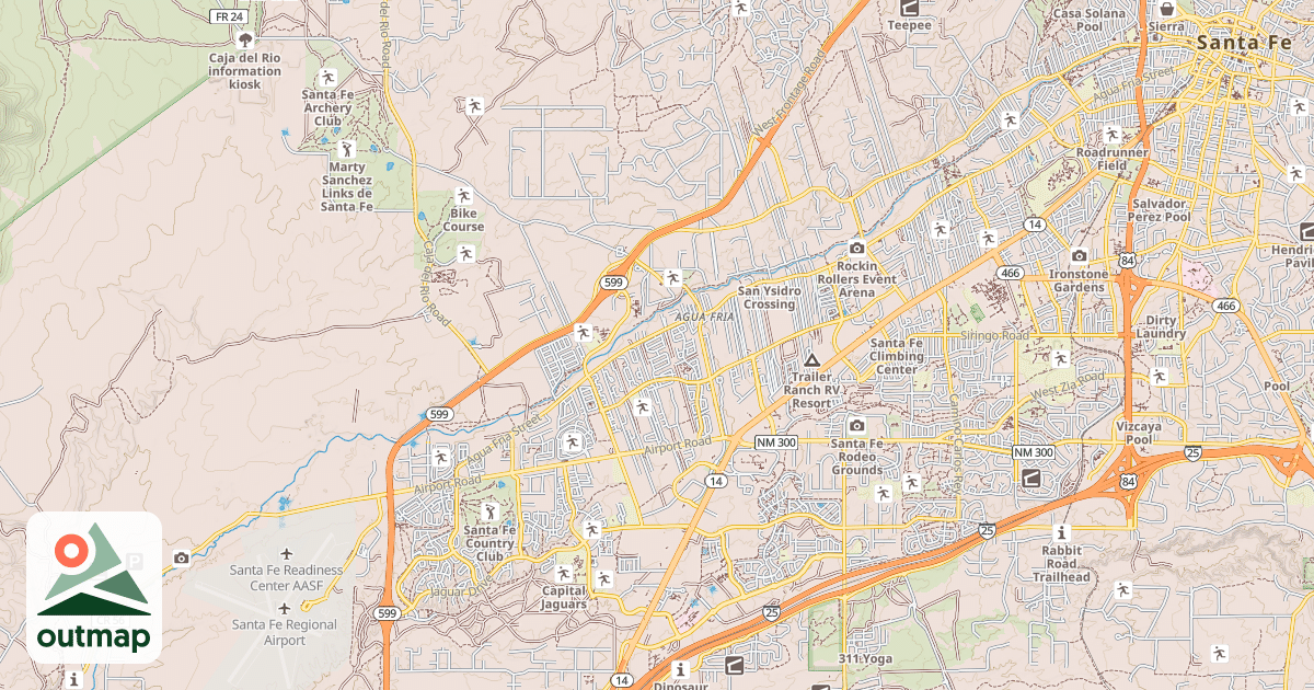 Map of Wagon Trail