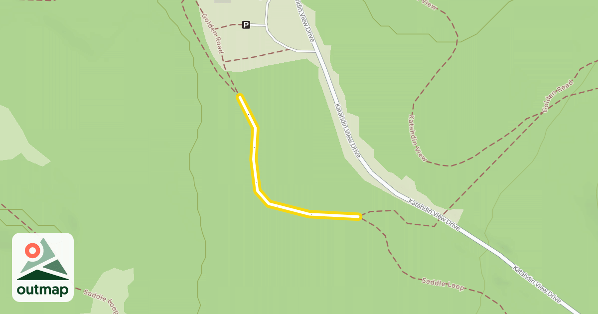 Map of Golden Road