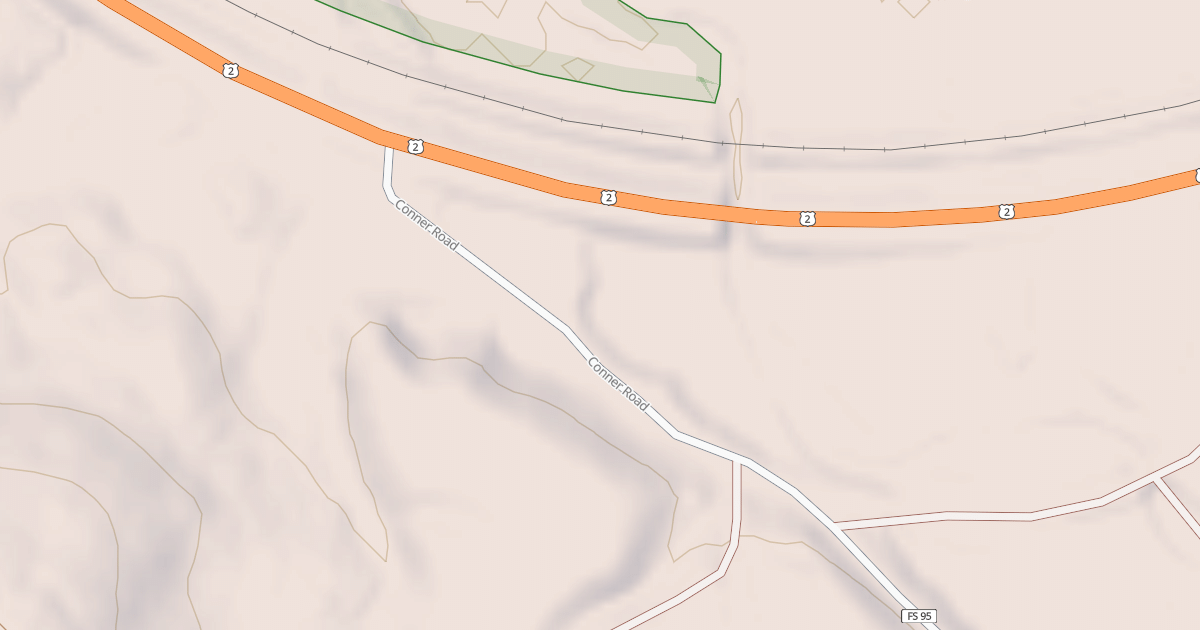 Map preview of CONNOR BROOK