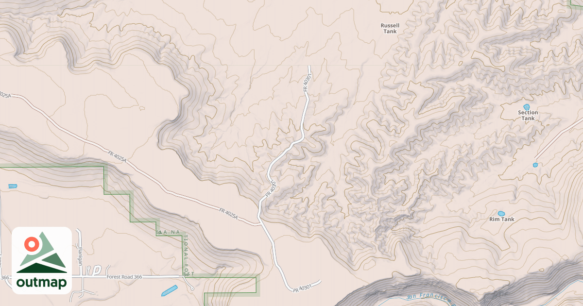 Map of 4030 I