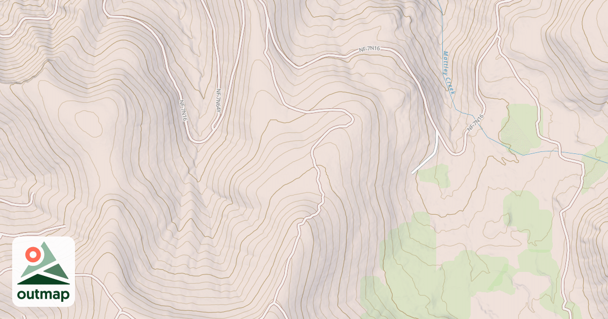Map of USFS Motor Vehicle Use Map Roads {043F271A-0E13-49D5-871E-C55B4A932EC4}