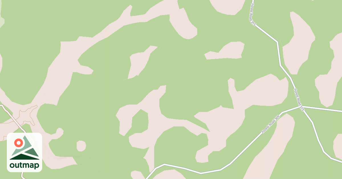 Map of USFS Motor Vehicle Use Map Roads {D7D53C59-DEBE-4579-A9FD-CB754E539965}