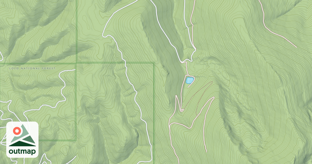 Map of Corona Divide
