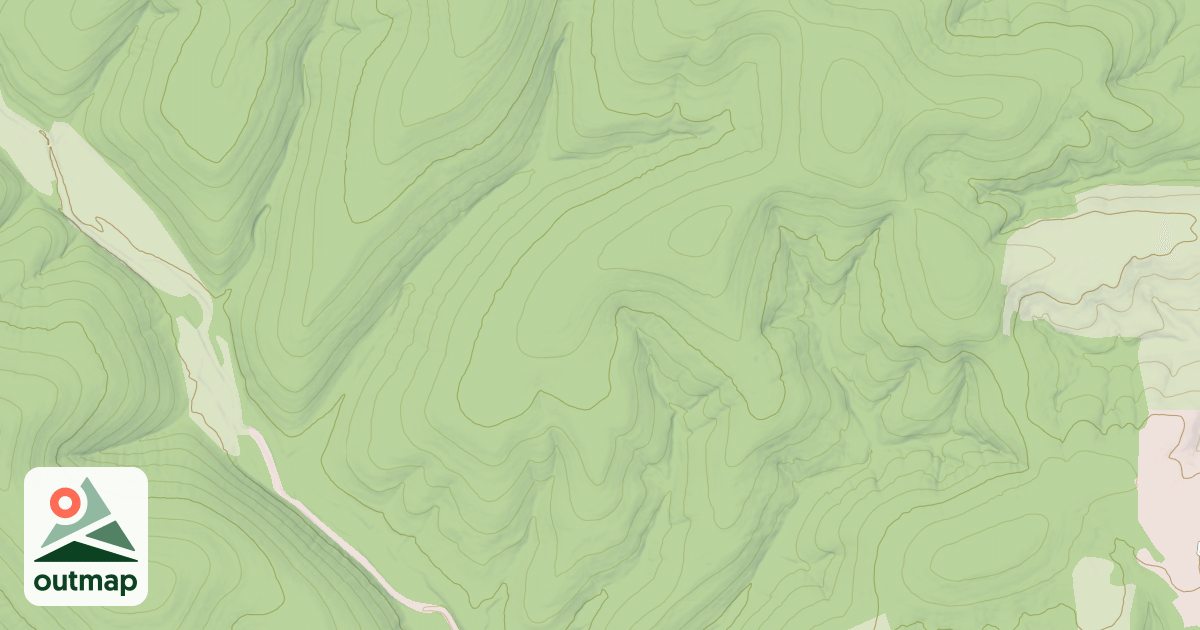 Map of LOWER WEST FORK