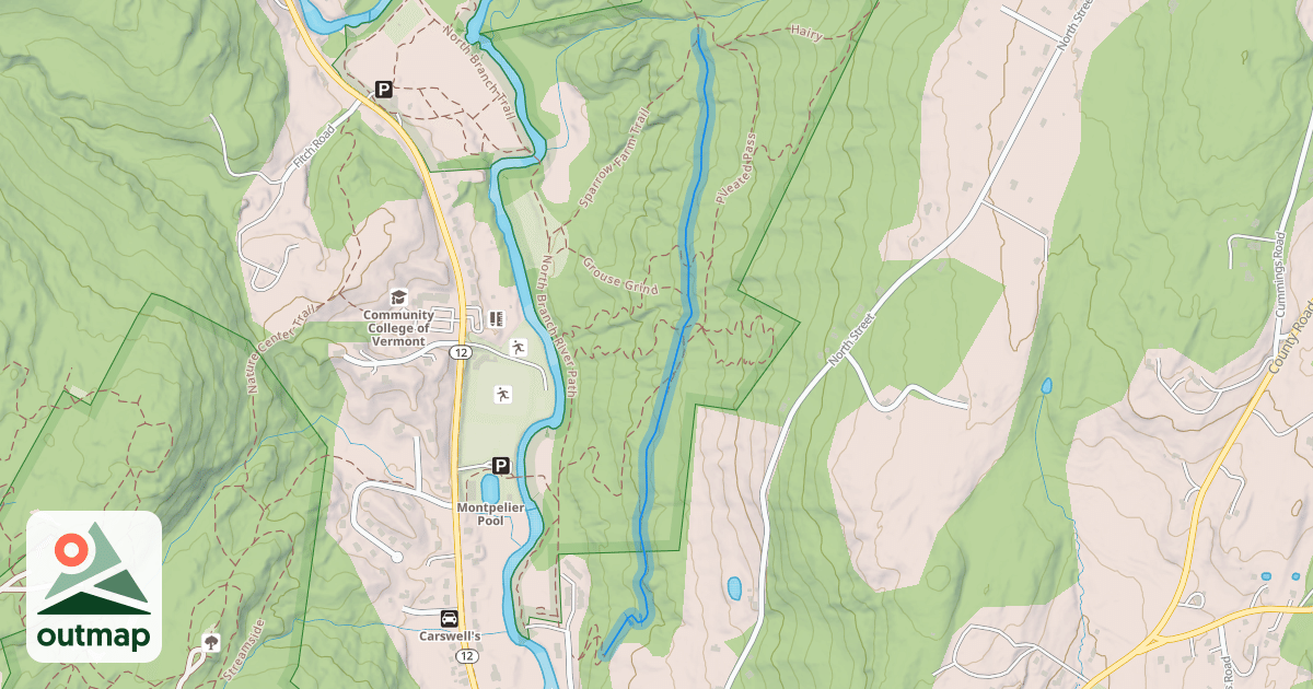 Map of Barred Owl Boulevard