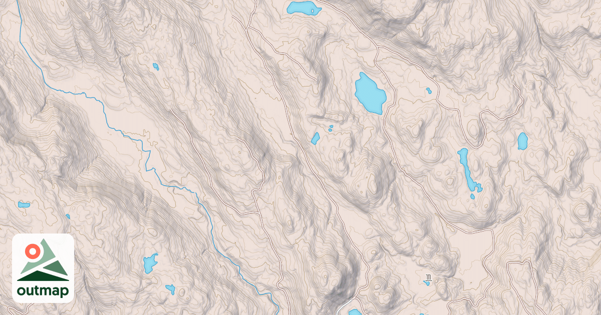 Map of SLIDE CREEK