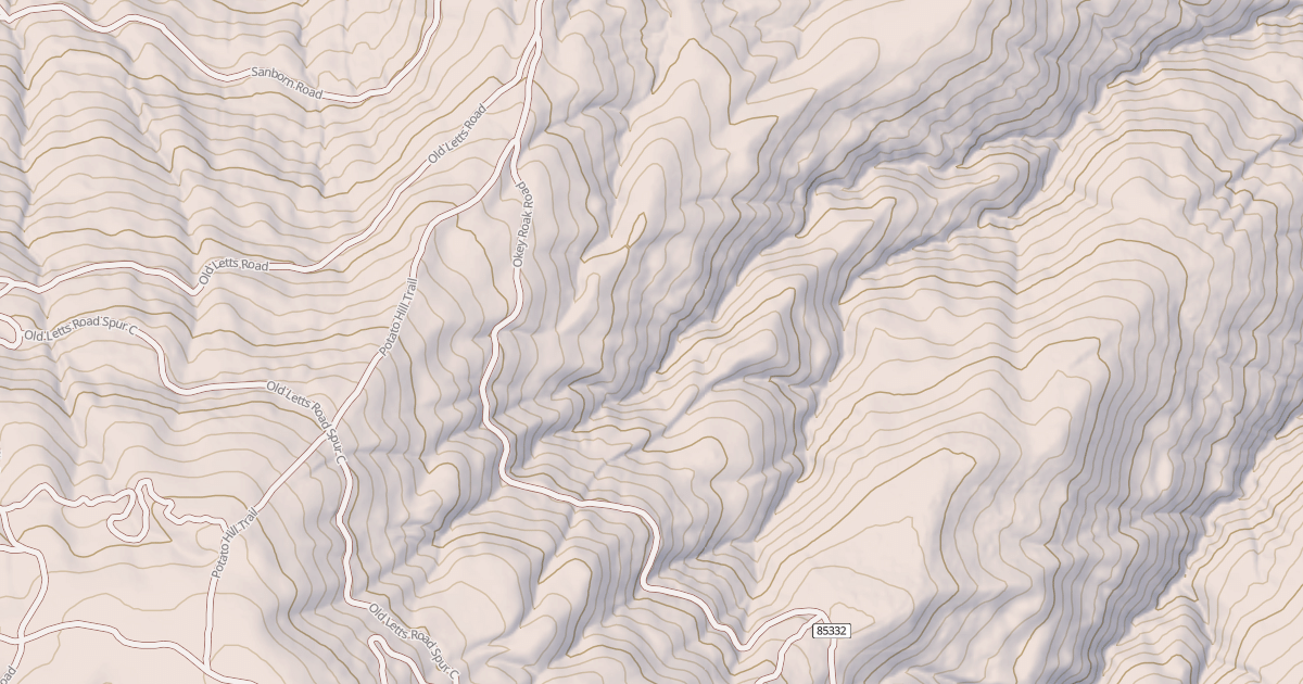 Map preview of OKEY ROAK