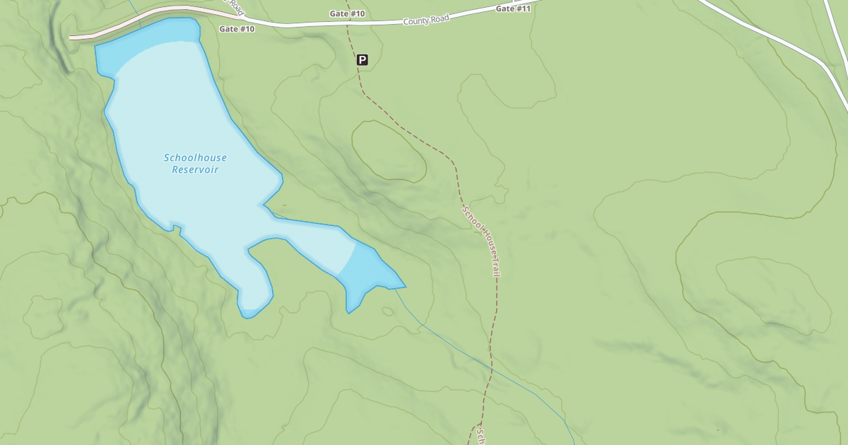 Map preview of School House Trail