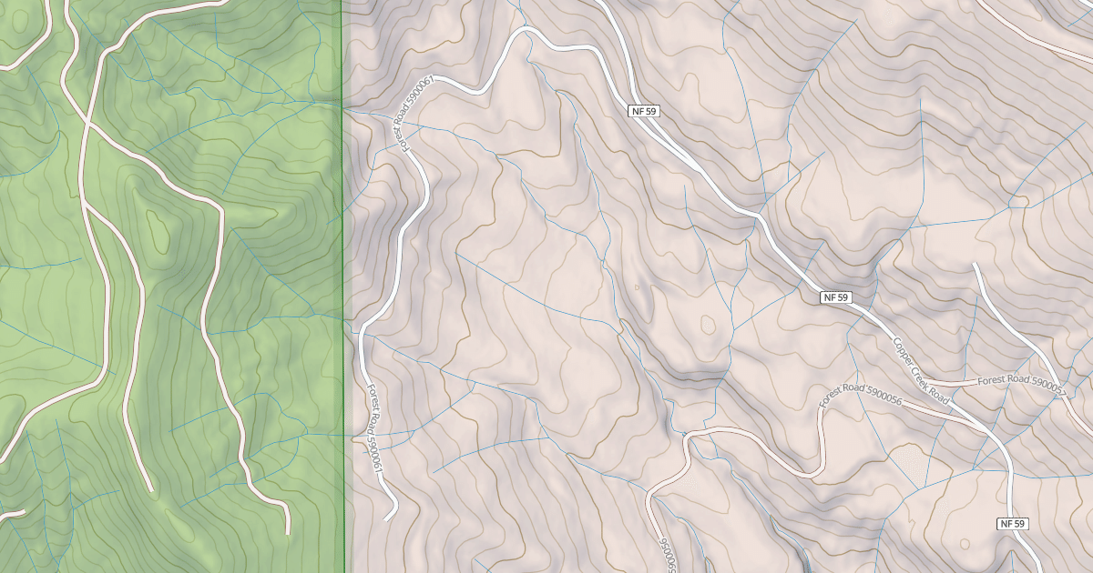 Map preview of UPPER COPPER CR