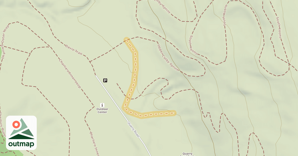 Map of Half Hinch