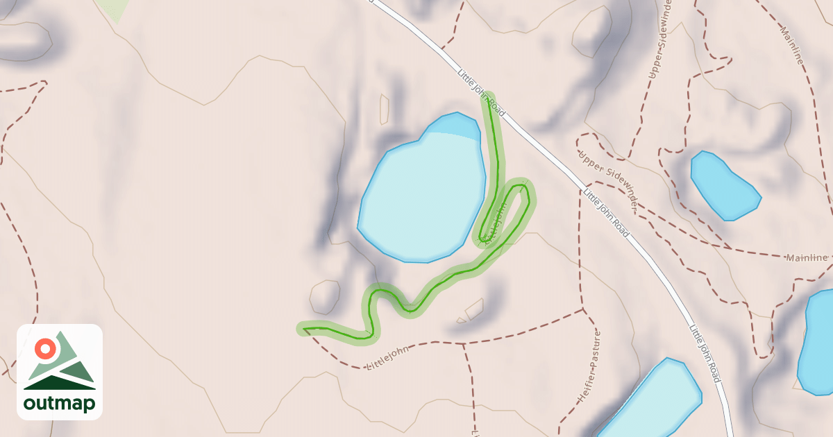 Map of Littlejohn