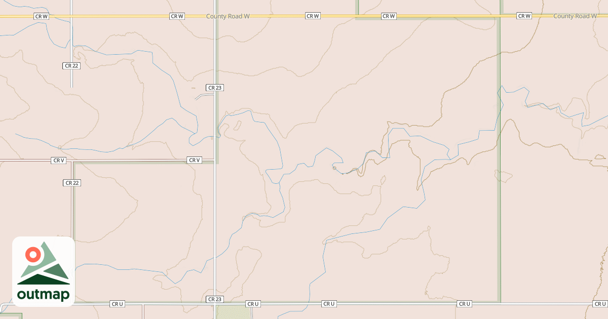 Map of ORANGE HANDLE