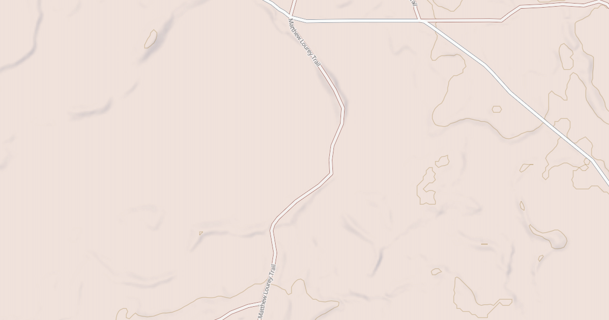 Map preview of Matthew Lourey State Trail