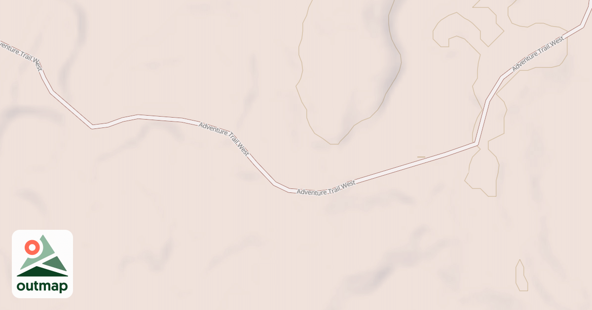Map of Straight Arrows Trail