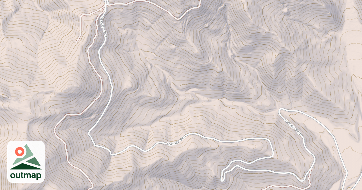Map of FIVE WAY
