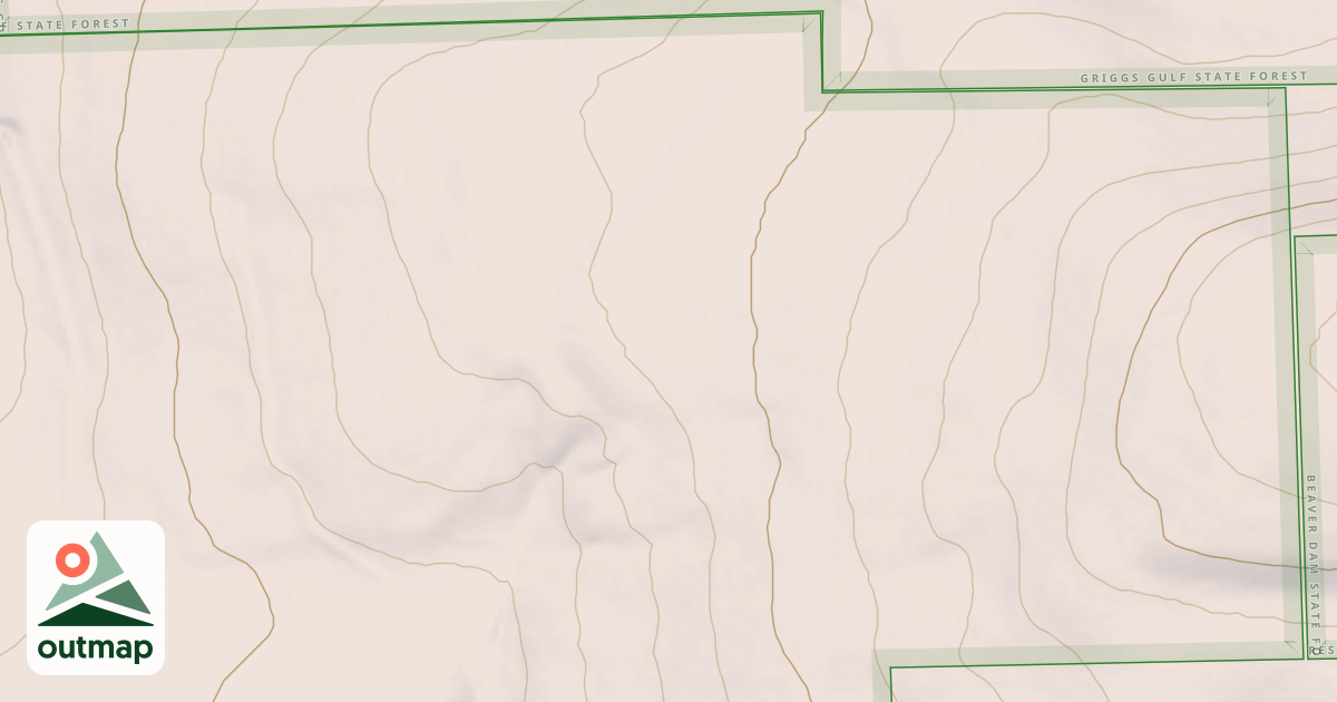 Map of Snowmobile Trail