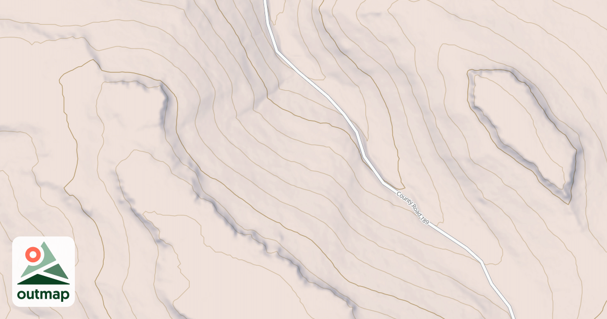 Map of FLAG MTN BR 4E