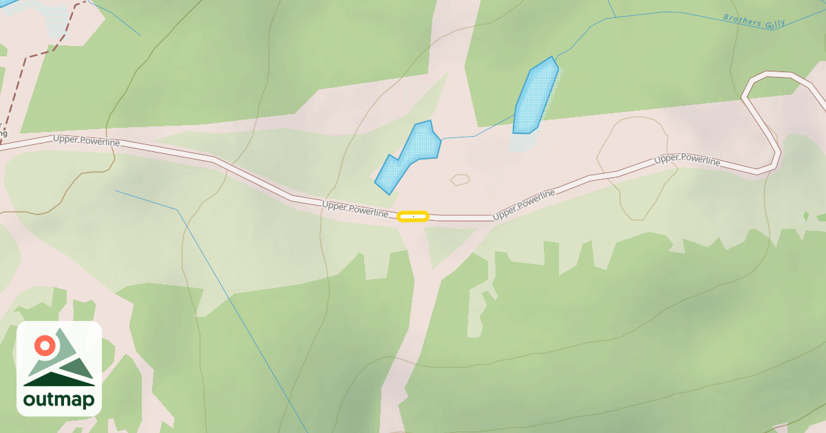 Map of Upper Powerline