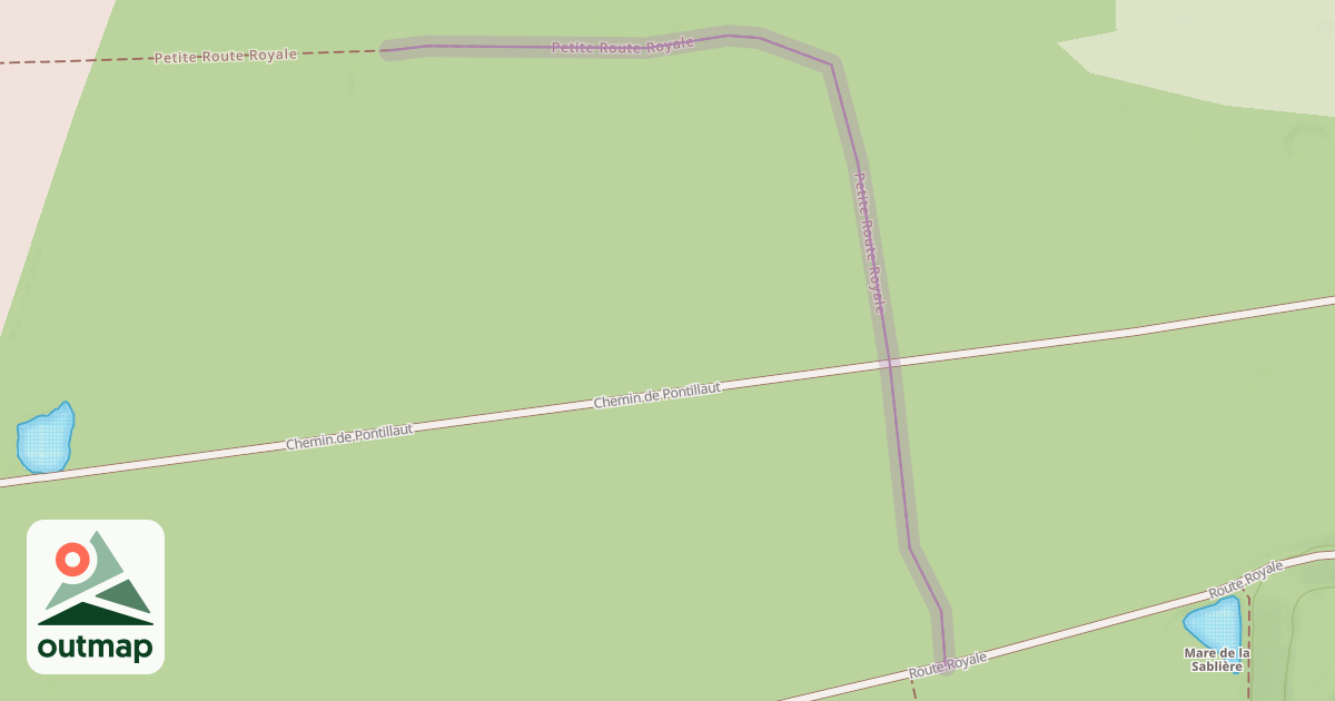 Map of Petite Route Royale