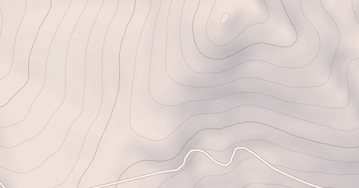 Map preview of Sulphur Peak