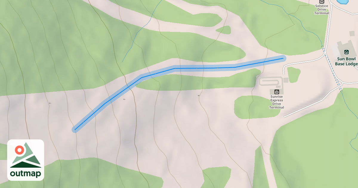 Map of Buster's Trail