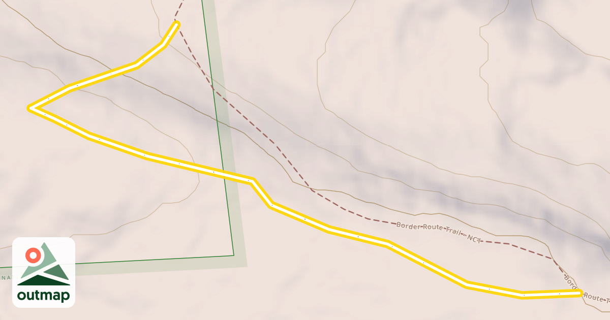 Map of West End Trail
