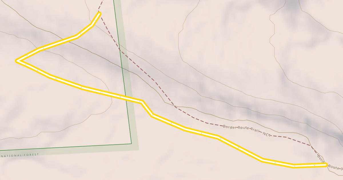 Map preview of West End Trail