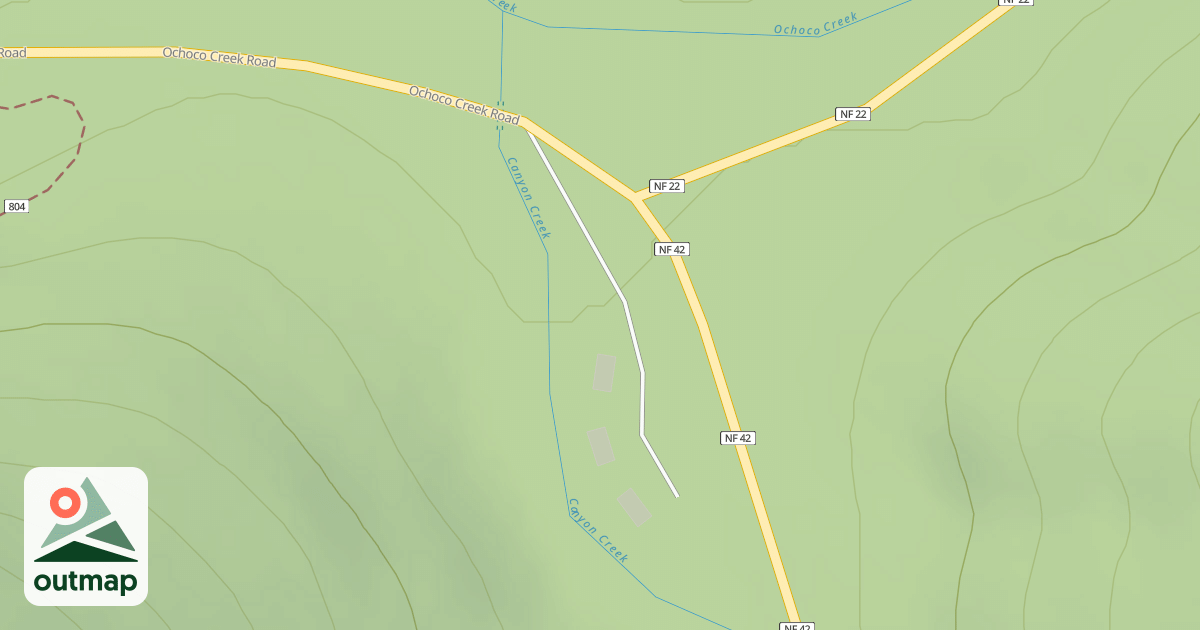 Map of USFS Motor Vehicle Use Map Roads {3C8A4707-4CAF-4505-9B34-9846C8559322}