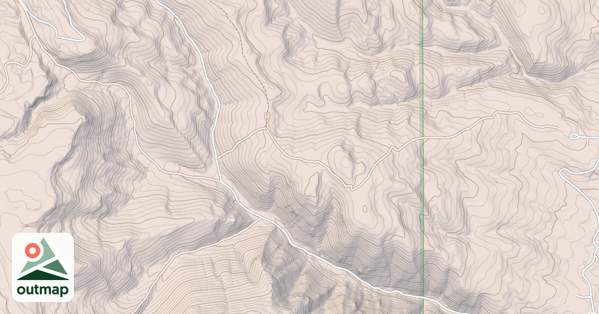 Map of FISH HAVEN CANYON