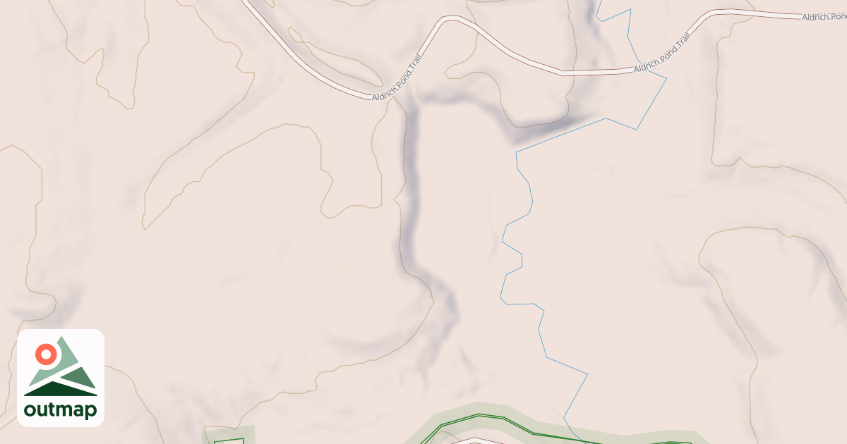 Map of Tamarack Creek Trail