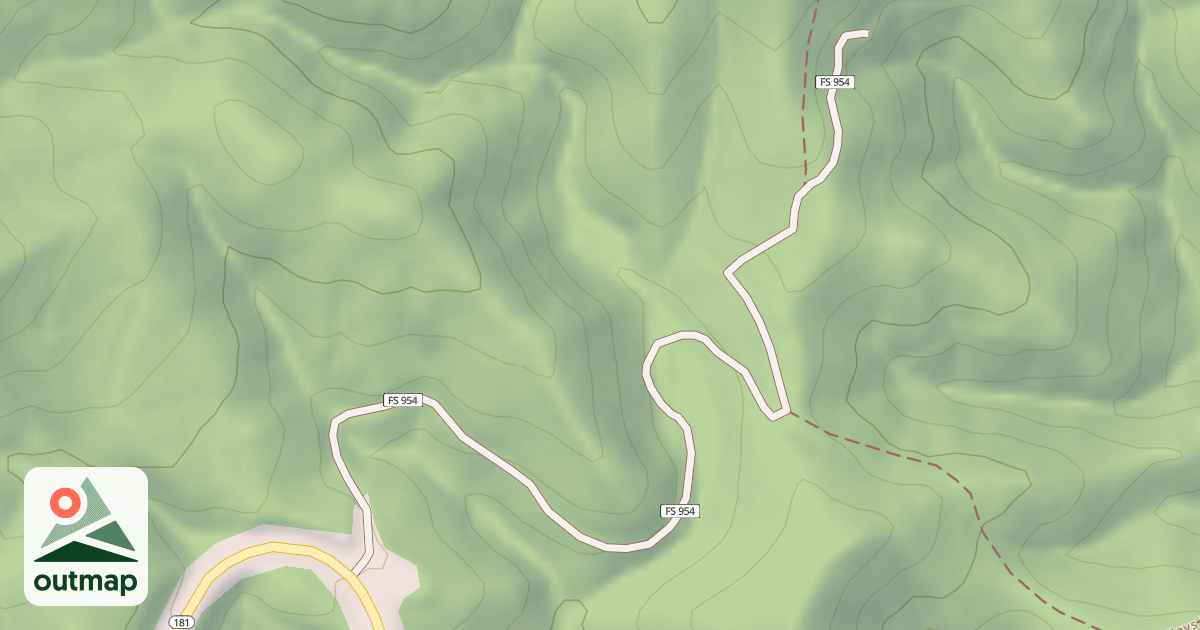 Map of FOX CAMP
