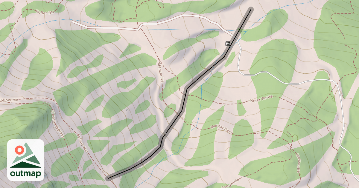 Map of Lower Grizzly