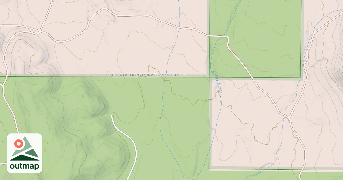 Map of BEAR WALLOW